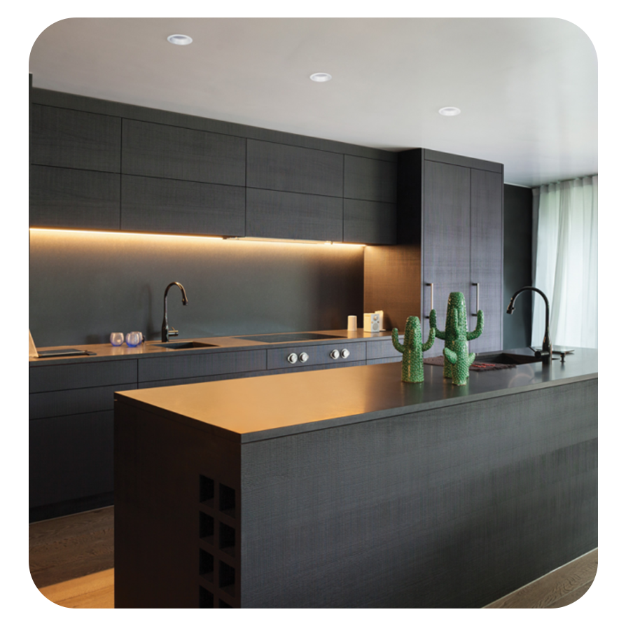 تجهیزات نورپردازی کابینت