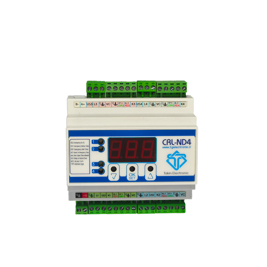 اینترلاک چهار درب CRL-ND4