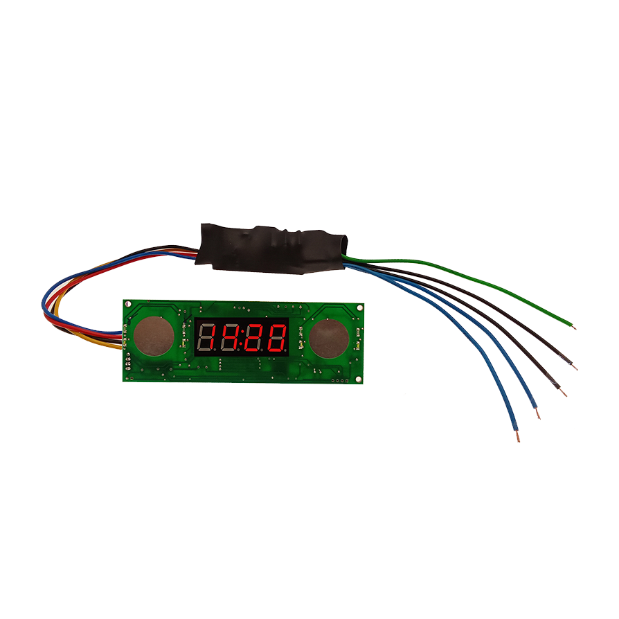 کلید لمسی دو کانال (ساعت ، دما)